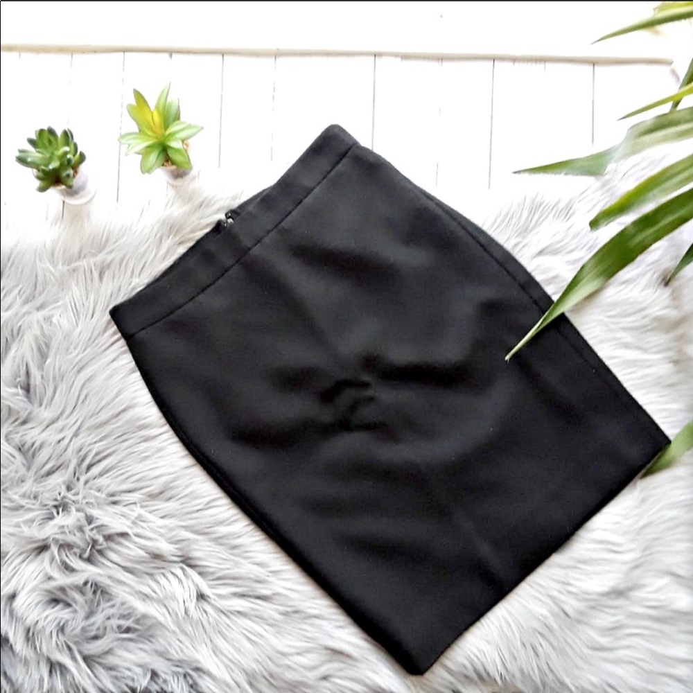 J Crew Petite No. 2 Pencil Skirt - 00P Black